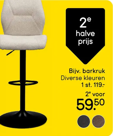 Aanbieding: barkruk