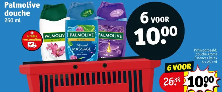 Aanbieding: Palmolive douche