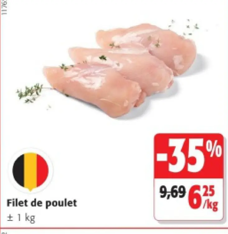 Offre: Filet de poulet