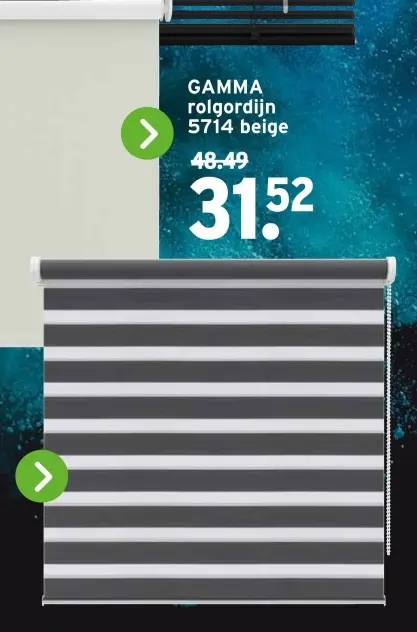 Aanbieding: rolgordijn