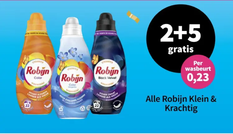 Aanbieding: Robijn Klein & Krachtig
