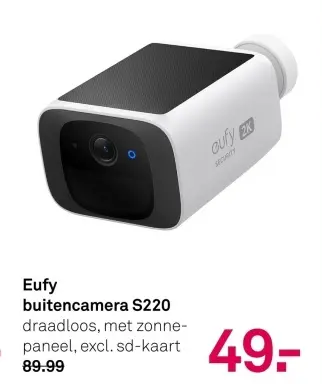 Aanbieding: buitencamera S220