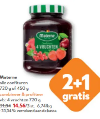 Promotie: alle confituren