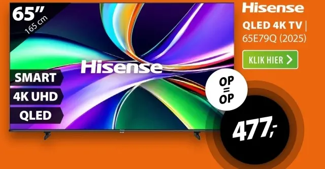 Aanbieding: Qled 4k tv