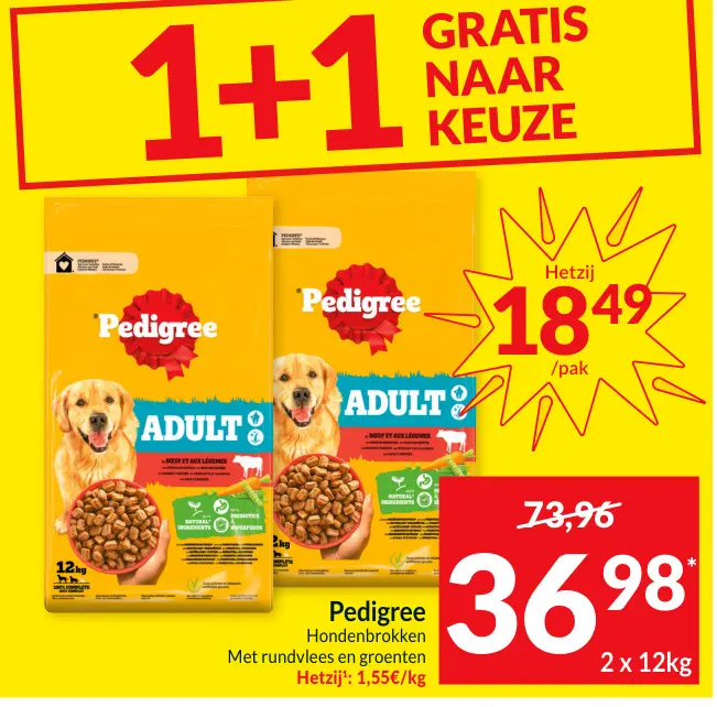 Promotie: Hondenbrokken