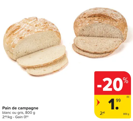 Offre: Pain de campagne
