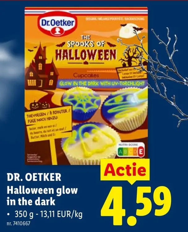 Promotie: Halloween glow in the dark