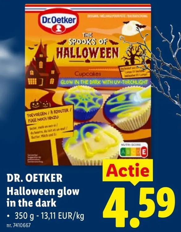 Promotie: Halloween glow in the dark