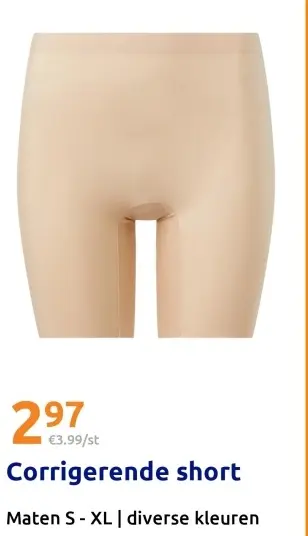 Aanbieding: Corrigerende short