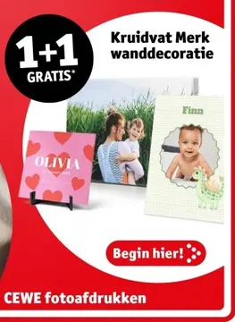 Aanbieding: Kruidvat Merk wanddecoratie