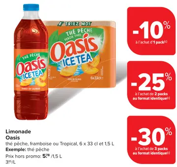 Offre: Limonade Oasis