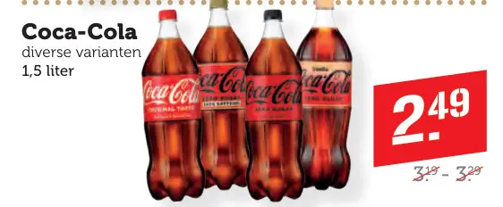 Aanbieding: Coca-Cola