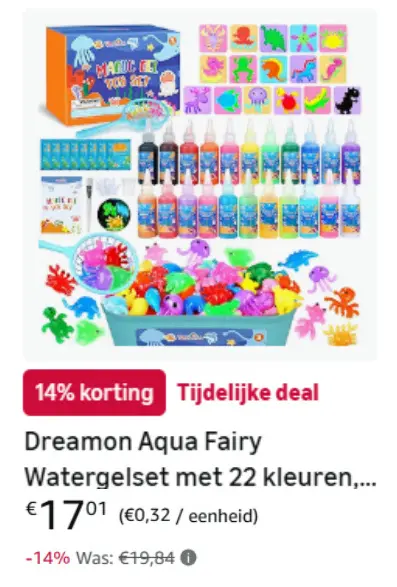 Promotie: Dreamon Aqua Fairy Watergelset