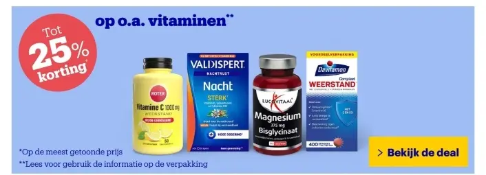 Aanbieding: Vitaminen