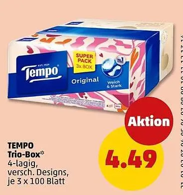 Aanbieding: TEMPO Trio-Box