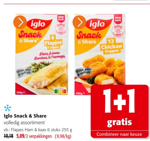 Promotie: Snack & Share