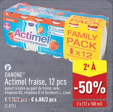 Offre: Actimel fraise