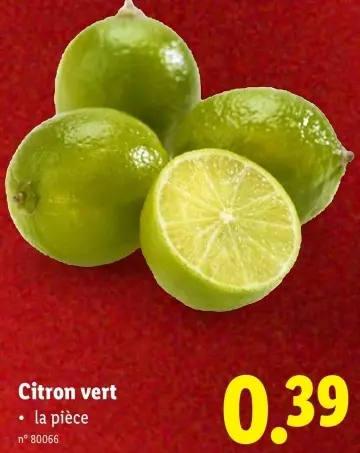 Offre: Citron vert