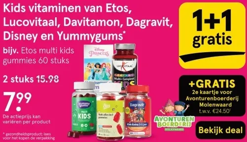 Aanbieding: Kids vitaminen
