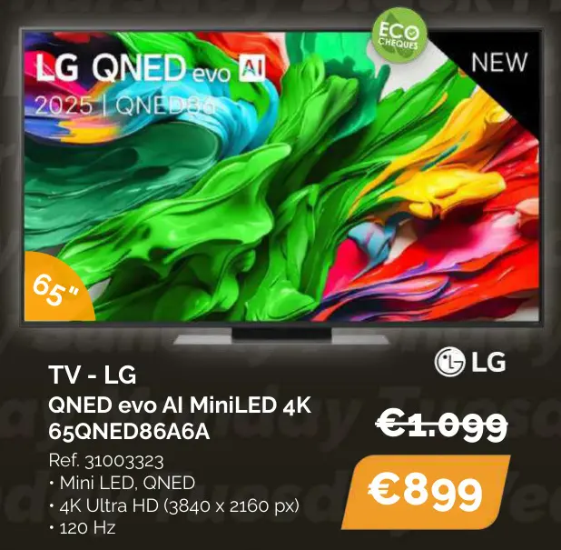 Aanbieding: QNED evo Al MiniLED 4K 65QNED86A6A