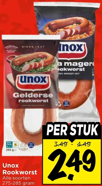 Aanbieding: Rookworst
