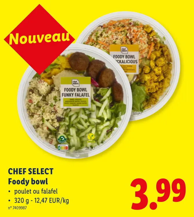 Offre: Foody bowl