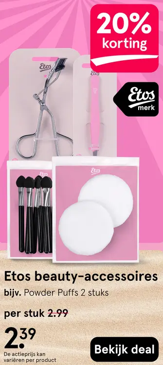 Aanbieding: Beauty-accessoires