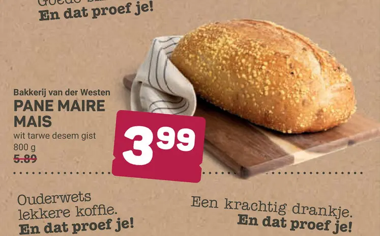 Aanbieding: Pane maire mais