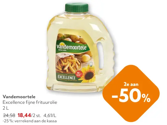 Promotie: Excellence fijne frituurolie