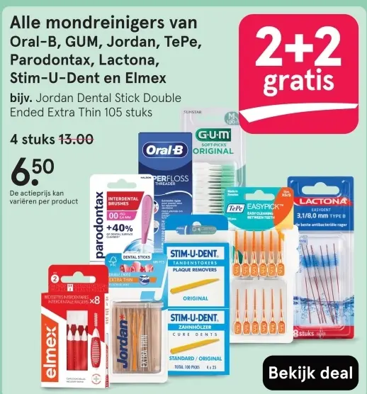 Aanbieding: Alle mondreinigers