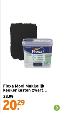 Aanbieding: Flexa Mooi Makkelijk keukenkasten zwart