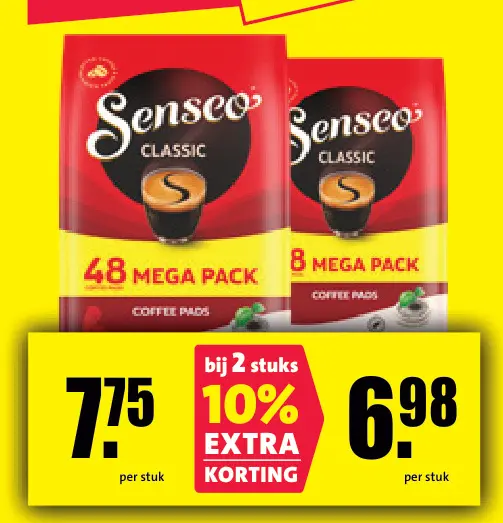 Aanbieding: Senseo Classic Coffee Pads