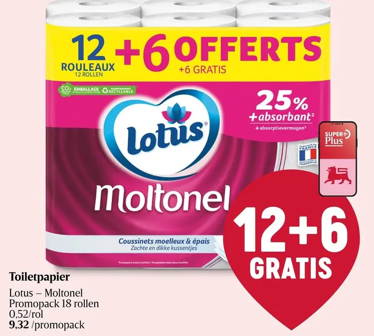 Promotie: Toiletpapier