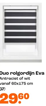 Aanbieding: Duo rolgordijn Eva