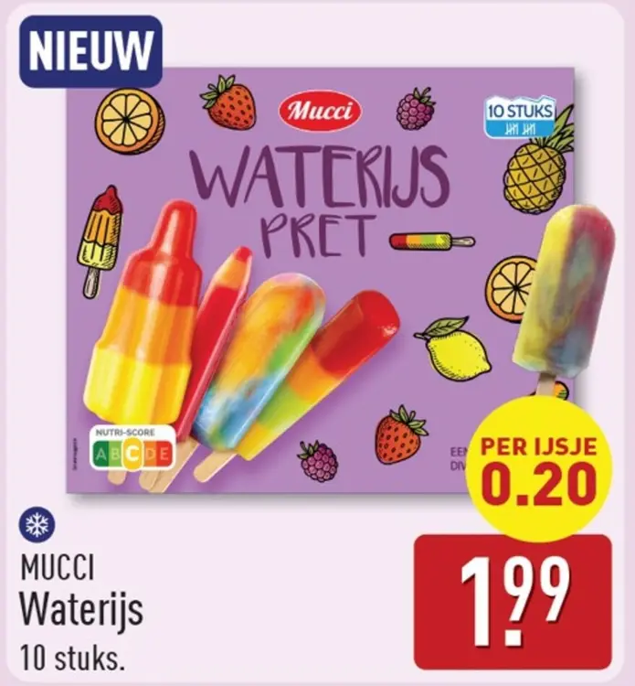 Aanbieding: Waterijs