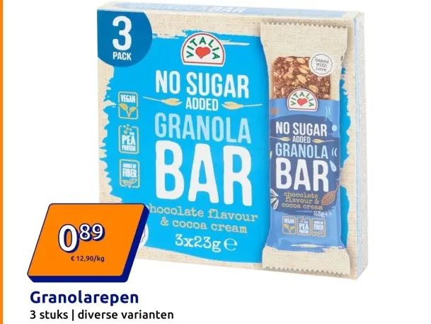 Aanbieding: Granolarepen