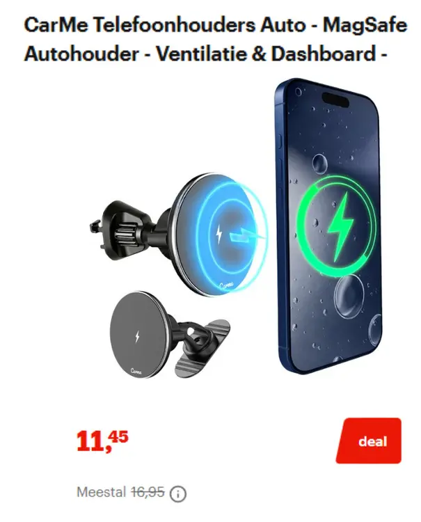 Promotie: Telefoonhouders Auto - MagSafe Autohouder