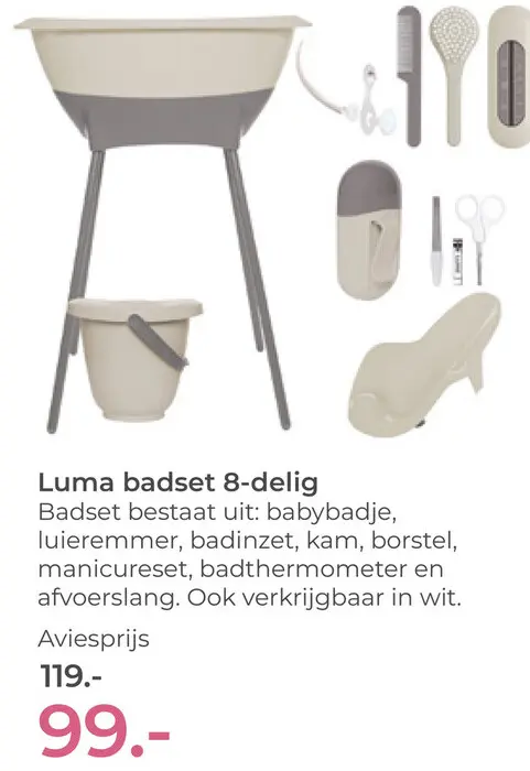 Aanbieding: Luma badset