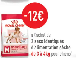 Offre: Alimentation sèche pour chiens