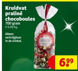 Promotie: Kruidvat praliné chocoboules