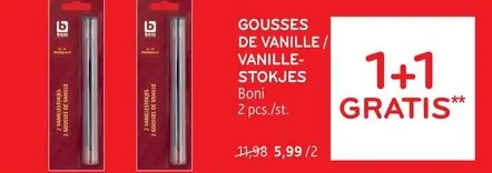 Offre: Gousses de vanille / vanille-stokjes