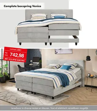 Aanbieding: Venice boxspring