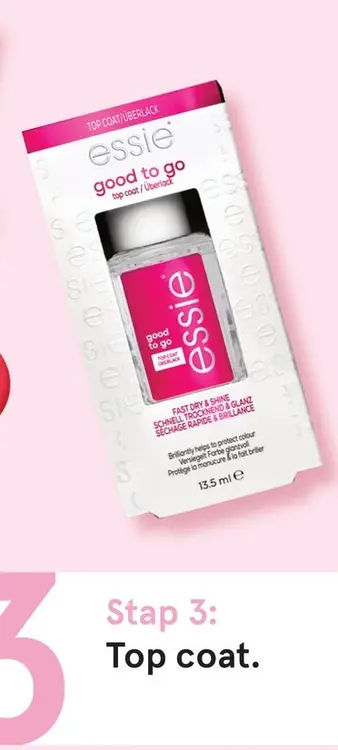 Aanbieding: essie Care Good To Go Top Coat 13,5 ML
