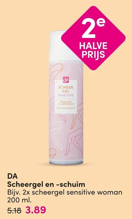 Aanbieding: Scheergel en -schuim
