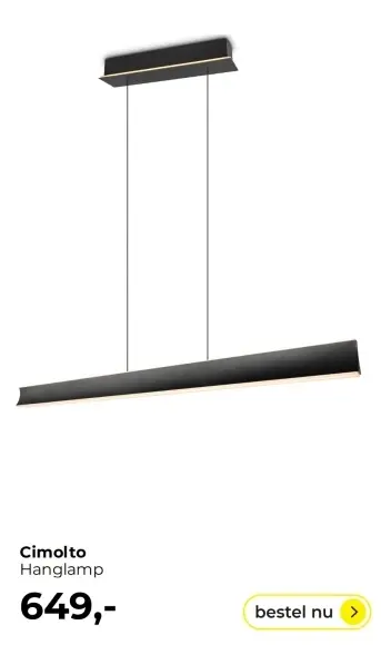Aanbieding: Cimolto Hanglamp