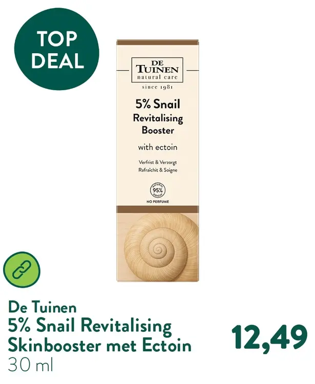 Aanbieding: 5% Snail Revitalising Skinbooster met Ectoin