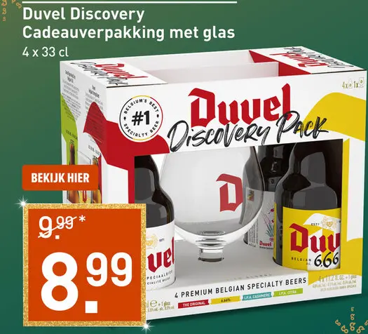 Aanbieding: Duvel Discovery Cadeauverpakking met glas