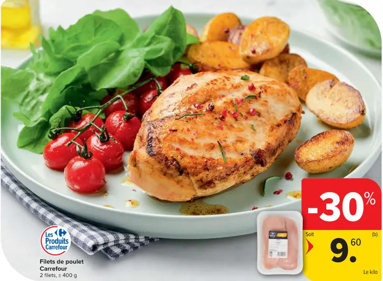 Offre: Filets de poulet