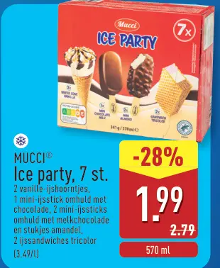 Promotie: Ice party