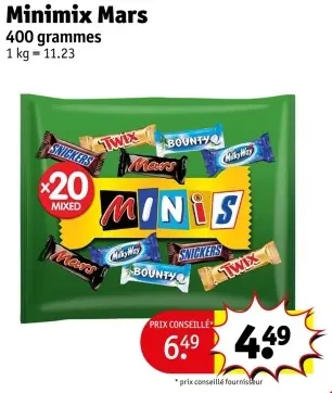 Offre: Minimix Mars